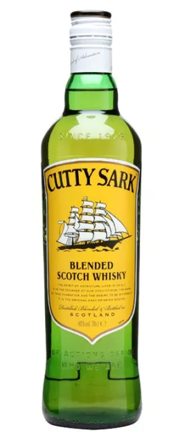 Cutty Sark Scotch Whisky - 40 % Vol. / 0,7 Liter