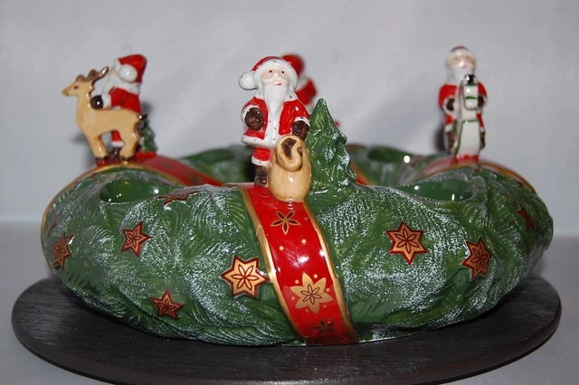 Villeroy & Boch - Bol De Noël Annuel 2025, édition Limitée, Porcelaine, 16.5x16.5x3.5 Cm