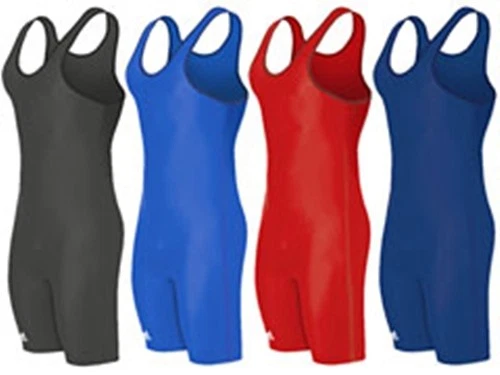 NEW Adidas aS101s Solid Color Wrestling Singlet Youth Boys & Adult Men's Sizes