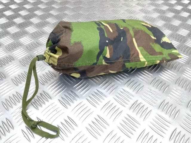 Dpm Camuflaje de Bosque Basha Basher Refugio Hoja Bolsa Genuino British Military