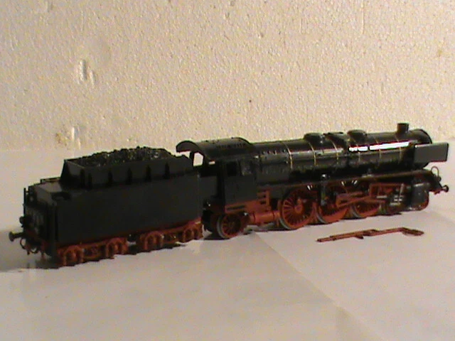 J DE P O 0 LOCOMOTIVE VAPEUR 120 MOTEUR S57 TRAIN