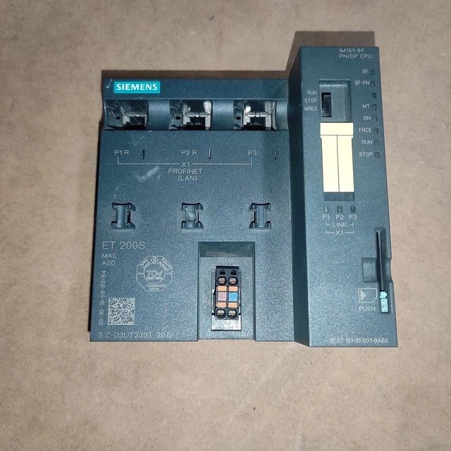 ▀▄▀▄▀ Siemens Et 200S - Im151-8F Pn Dp 6Es7151-8Fb01-0Ab0 // 6Es7 151-8Fb01-0Ab0