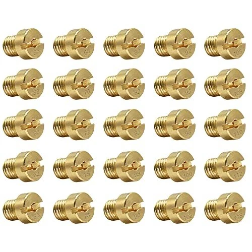 CJBIN Gicleur Carburateur, 25 Pièce Carburateur Main Kit 55-115 M5 Accessoires,