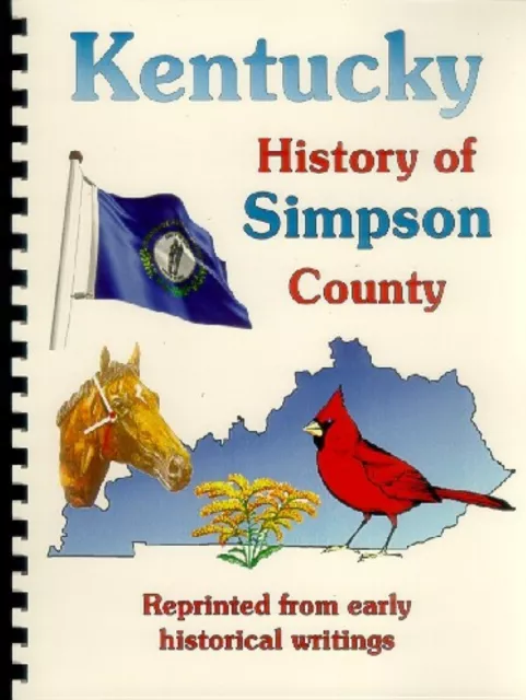 KY~Simpson & Logan County Biographies Kentucky Franklin Russellville Genealogy
