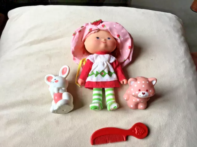 Vintage Strawberry Shortcake Doll with Accessories