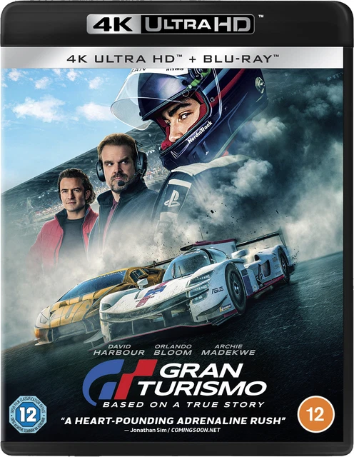  Gran Turismo - DVD + Digital : David Harbour, Orlando Bloom,  Archie Madekwe, Darren Barnet, Geri Halliwell: Movies & TV