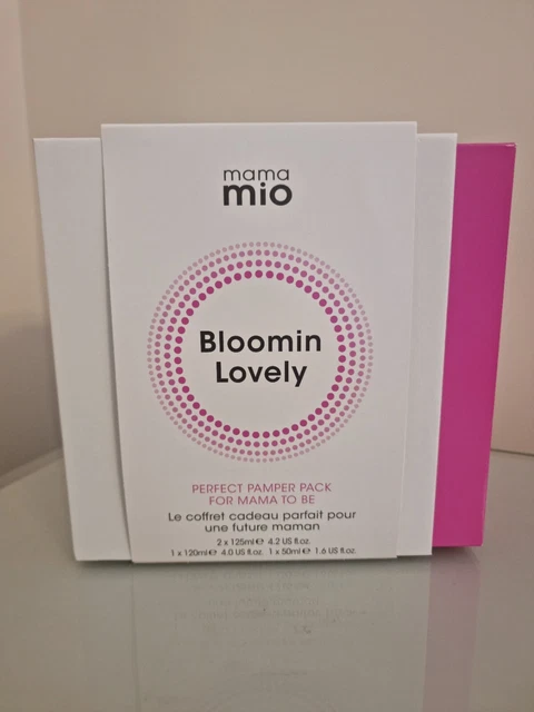 Mama Mio Bloomin Hermoso Embarazo Set | Juego de Mimadores para Futura Mamá