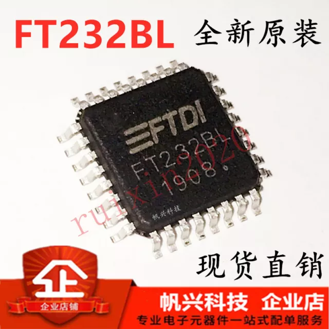 1pcs FT232BL FT232BL-REEL ORIGINAL USB UART Interface IC FTDI LQFP-32 NEW#R2020