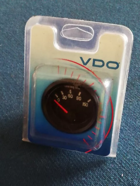 VDO Oil Pressure Gauge 150 PSI - 350-041 52mm - Never Opened Workshop Clear Out