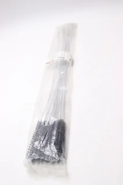 (12-Pk) Single-Stem Nylon Brushes w/ Ring Handle & Galvanized Stem 12" x 26"