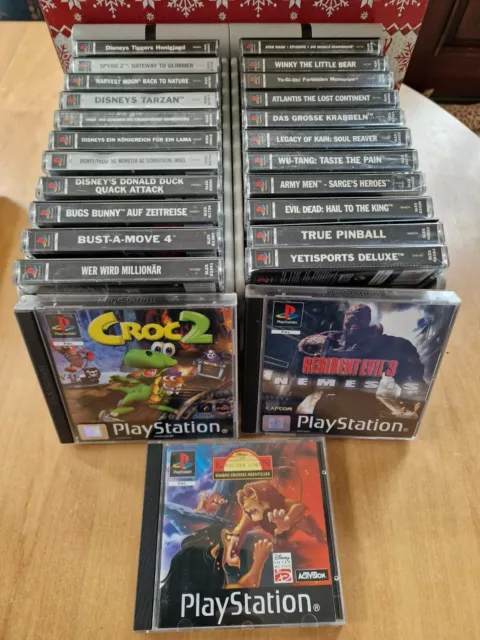 PLAYSTATION 1 SPIELE / SPYRO,RESIDENT EVIL, CROC....zum AUSSUCHEN