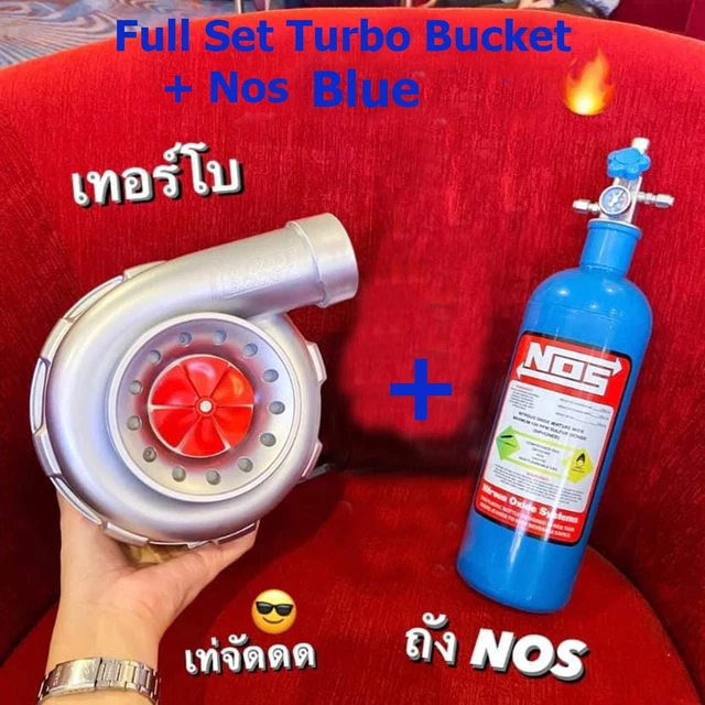 FAST AND FURIOUS X Turbo Popcorn Bucket + Nos cup (Blue) Movie 2023