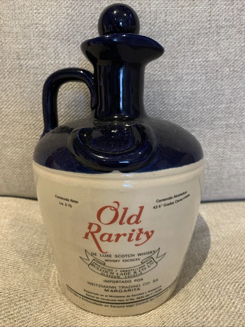 OLD RARITY DE Luxe 12 y scotch whisky Scozzese vintage decanter