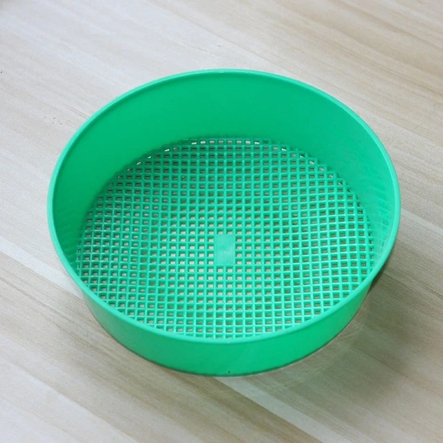 Leichtes Gewicht Mesh des Bodens Garten Sieve Kompost Sifter der Rätsel 3