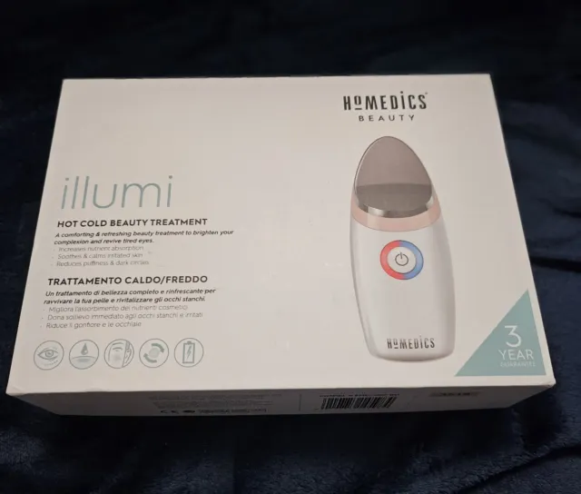 homedics illumi hot cold beauty treatment device - NEW, in box.  