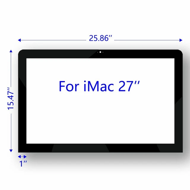 A1419 A2115 A1862 Glass for iMac 27 Inch LCD Glass Front Screen Panel  Cover