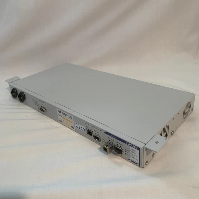 ADVA FSP150CP F150/BT/CP Gigabit Fibre Optic Access Switch Rack Mount