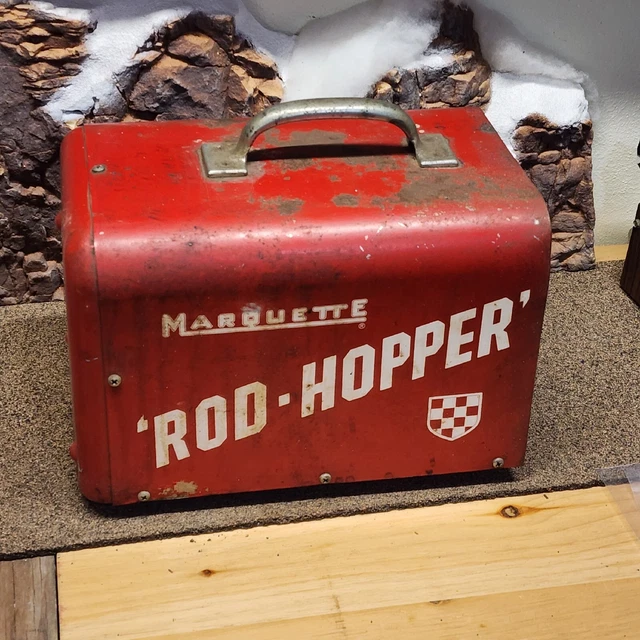 Rare Michanics Welders Tool Marquette “ Rod Hopper “ - Stick Welder Holder