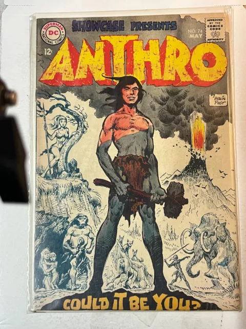 Showcase Presents Anthro #74 1st Appearance Anthro DC Comics 1968 | Combined Shi