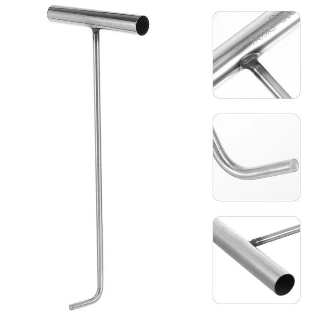 SET DI 2 ganci per pozzetto robusti da appendere ganci coperchio canale SET DI 2 ganci per pozzetto robusti da appendere ganci coperchio canale