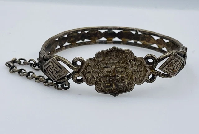 Collier Ancien Avec Pierres (réf 111-50/A0-87) - Bijou Vintage D'occasion