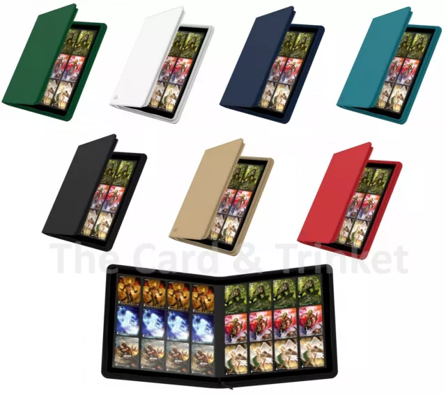 Ultimate Guard ZipFolio XenoSkin QuadRow Album Folder Binder 24-Pocket 480 Cards