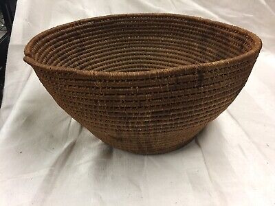 Antique Indian Basket with Figures