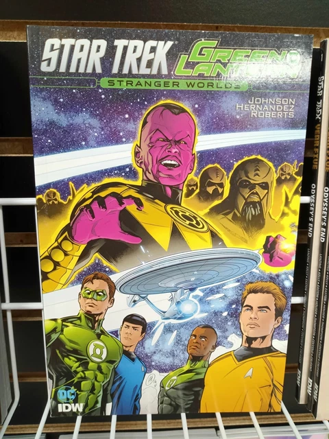 Star Trek Green Lantern vol 2 Stranger Worlds IDW TPB Remaindered VF+