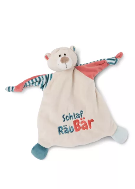 my first nici Baby Schmusetuch Teddy Bär mit Spruch ❤ Schlafräuber