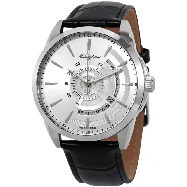 Mathey-Tissot Mondo Quartz Silver Dial Men's Watch H711AS