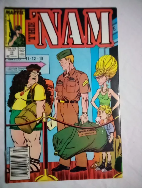 The Nam #15 Marvel Comics Doug Murray Vietnam War Comic 1987