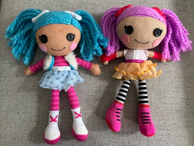 Lalaloopsy Yarn Hair Doll Mittens & Peanut Big Top Soft N Snuggly 11 In Rag Doll Lalaloopsy Yarn Hair Doll Mittens & Peanut Big Top Soft N Snuggly 11 In Rag Doll