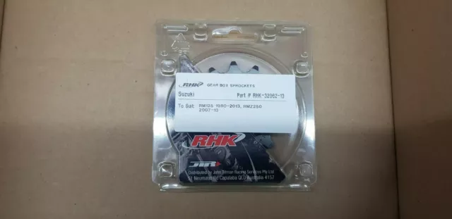 Suzuki RHK front Sprocket superlite 13t rm125 1980 onwards rmz250 rm 250 07-13