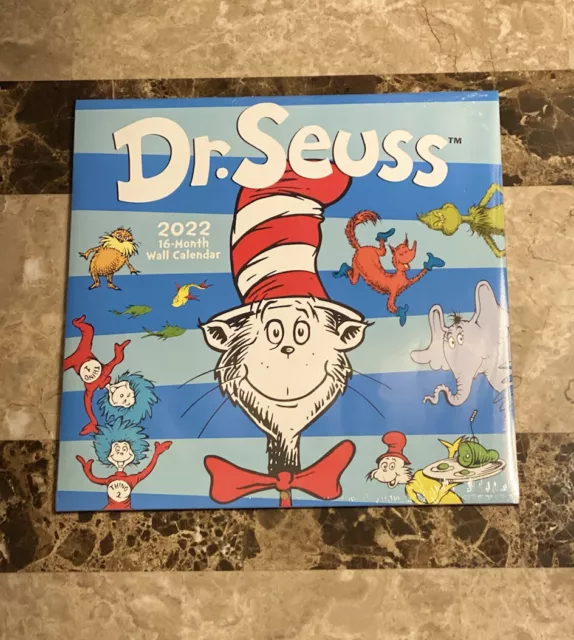 Dr Seuss 16 Month Calendar 2025 Ally Lulita