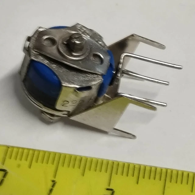 Potentiomètre Sfernice PC30 2.2 MΩ - Modèle CL6/89 Pour Montage électronique