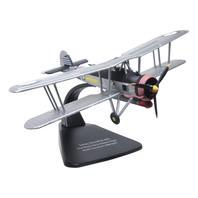 Avion Militaire Fairey Swordfish FAA - Historic Flight - Oxford Diecast 1/72