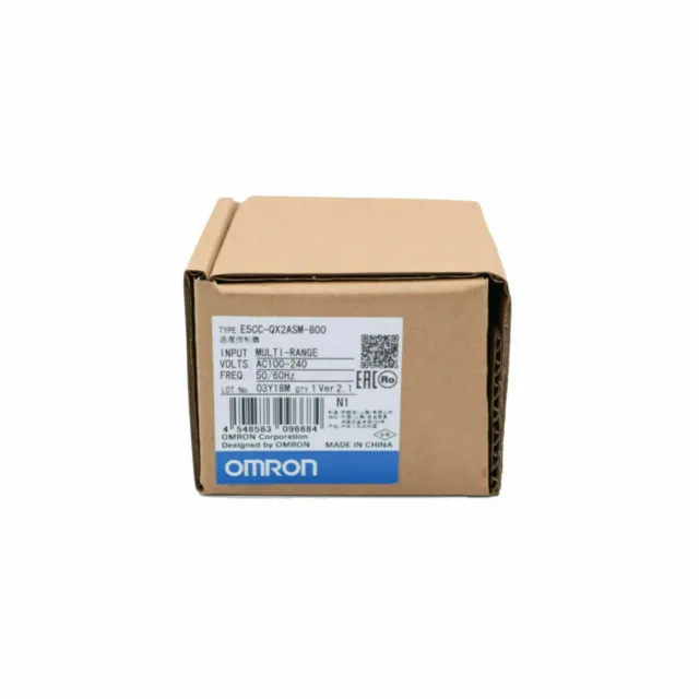 1 year warranty Omron E5CC-QX2ASM-800 Temperature Controller 100-240VAC