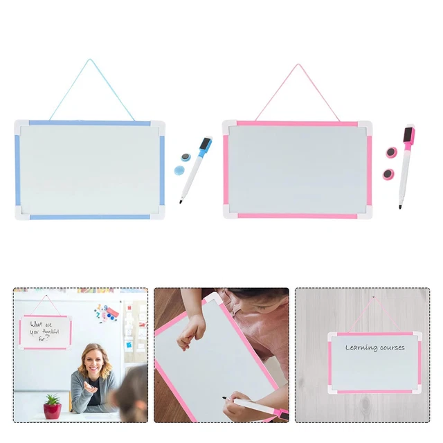 WHITEBOARD MEMO Reminder Kids Learning Wall Hanging Dry Erase