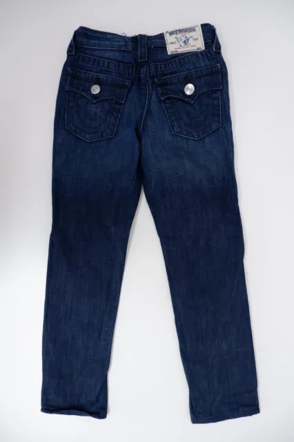 True Religion Boys Aly Slim Fit Jeans Age 8 Yrs Dark Blue Wash Denim