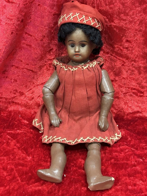 Poupée Simon & Halbig 1078 Germany Allemagne vêtements collection doll XXè