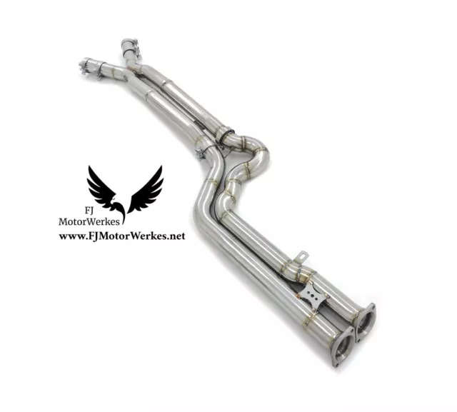 Bmw X3M X4M Equal Length Midpipe Exhaust Fj Motorwerkes Exclusive