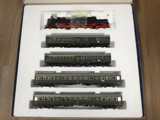 Fleischmann H0 4896 Zug-Set BR38 3346 Wannentender + 4 Wagen, DB, Digital