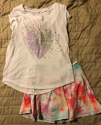 EUC Girls The Children's Place Sport Shirt and Skirt Size L (10-12)