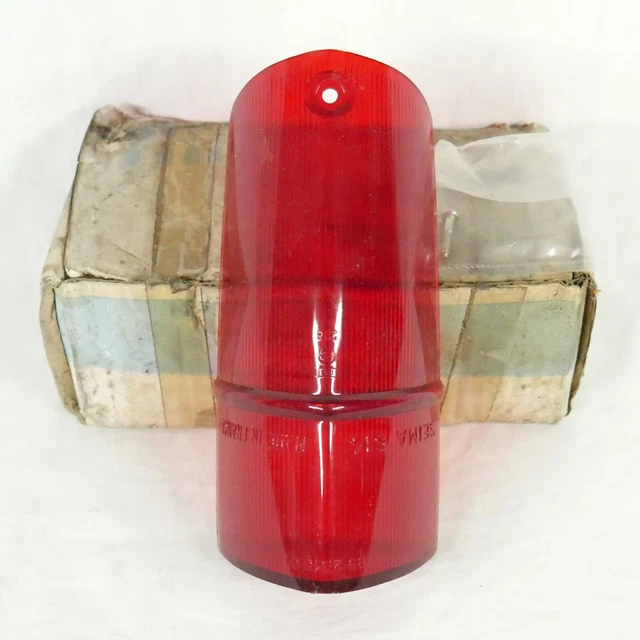Ancien Cabochon De Feu CIBIE Pour Vélo Vintage – Pièce Détachée – État Occasion (bout Cassé)