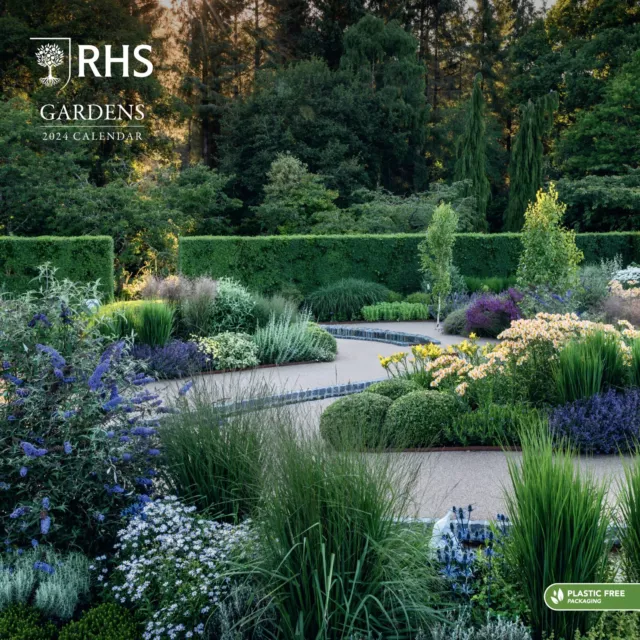 2024 CALENDAR FLOWER Calendar Landscape RHS 2024 Calendar Wall Calendar
