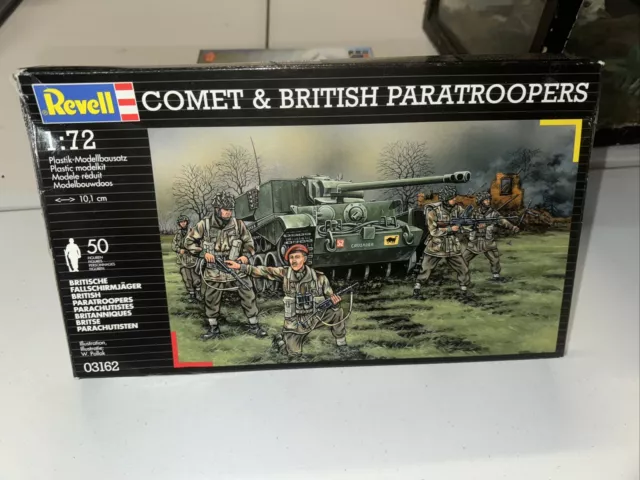 Revell 03162, Comet & British Paratroopers, 1/72