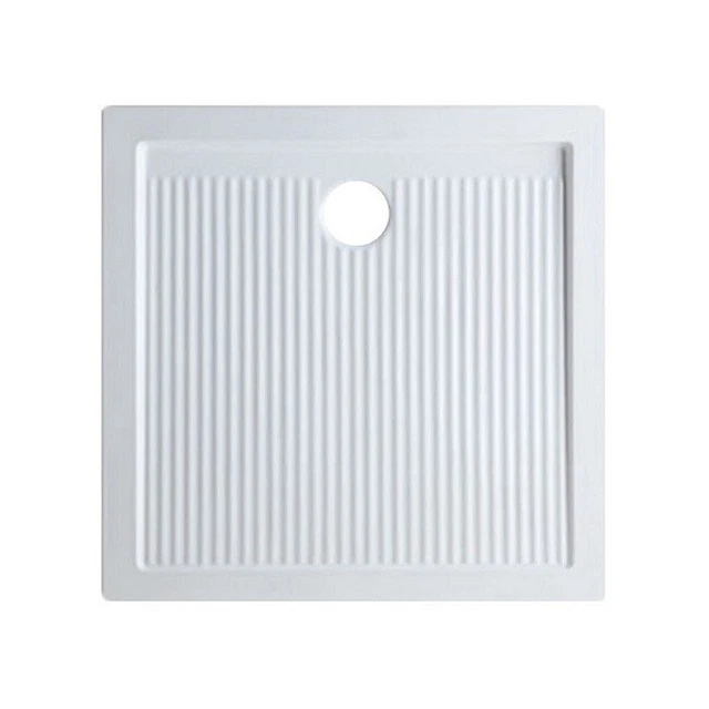Plato de Ducha Cuadrado CM70X70 Cerámica AZZURRA Mod.ferdy H6, 5 Foto Indicativ