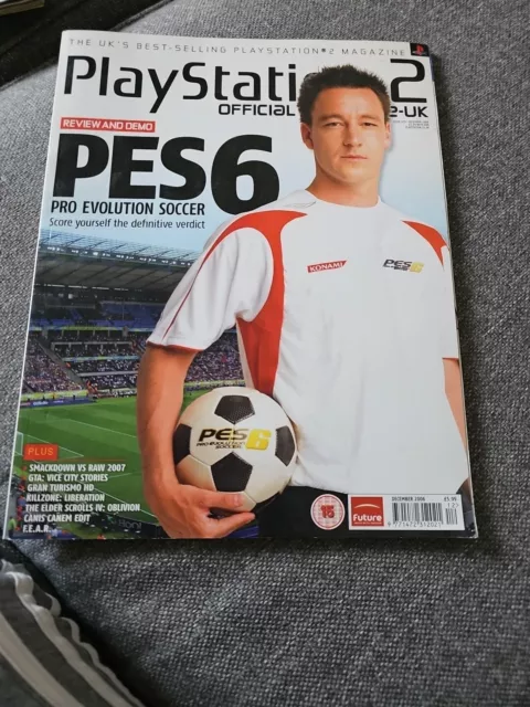 official playstation 2 magazine Pes 6 2006 December Smackdown