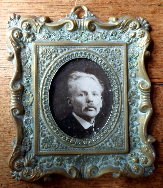 Cadre Photo Déco Tressé 24x30cm – Cuivre – Paris Prix