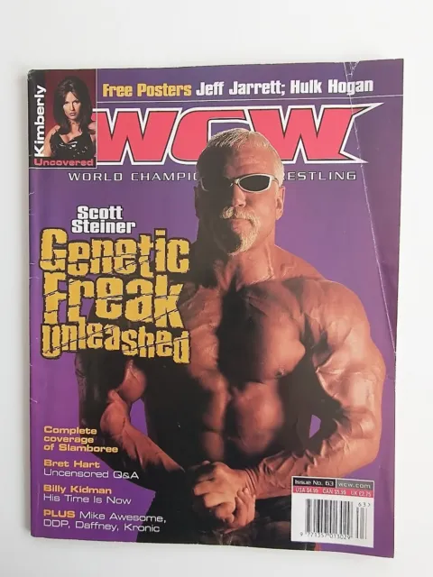 WCW Magazine July 2000 Issue 63 The Scott Steiner Hulk Hogan Wrestling WWF